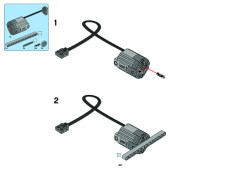 LEGO 8258 instructions page 40 – build guide